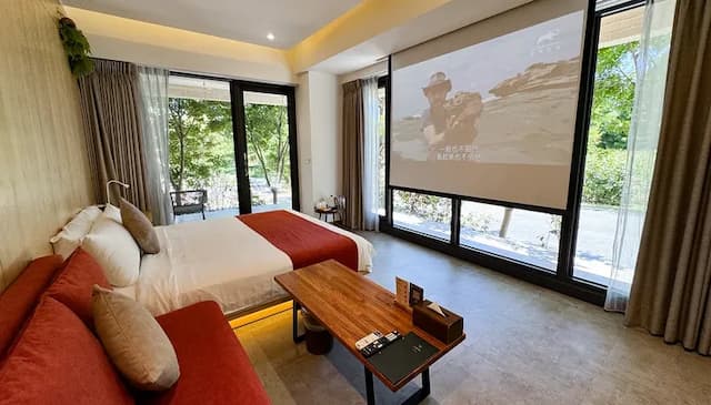 日光綠築-T館 庭園雙人房-6