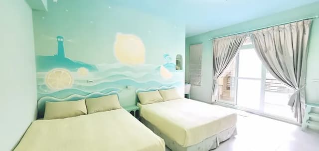 清清之家-檸檬蘋果四人房-1