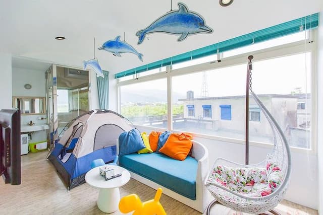 Bamboo Trail Garden Resort-Yo Ocean Quadruple Room-4