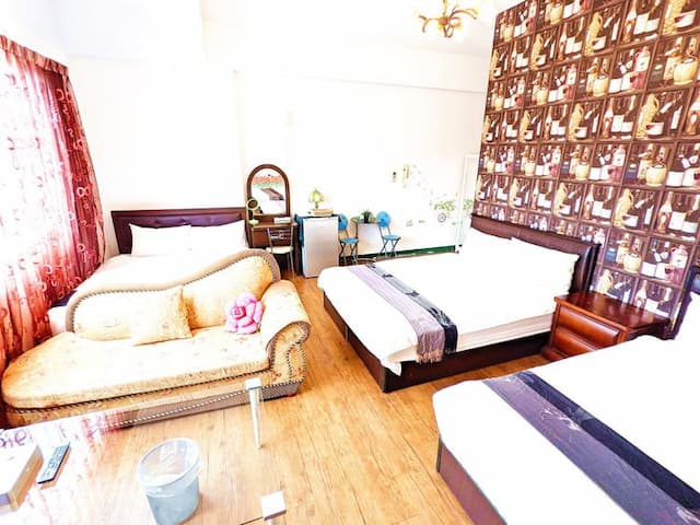 亞馨&奇雅居聯合民宿 l 近吉安慶修院-A201亞馨家庭六人房(Family room)-5
