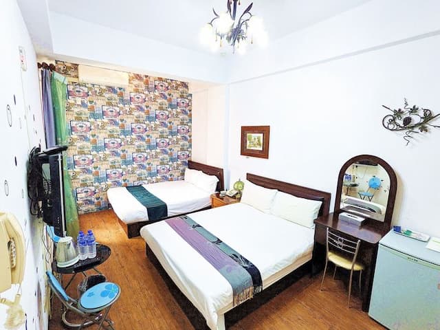 亞馨&奇雅居聯合民宿 l 近吉安慶修院-A302亞馨溫馨四人房(Quad room)-1
