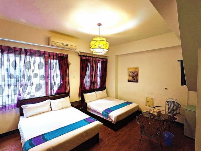 亞馨&奇雅居聯合民宿 l 近吉安慶修院-G201奇雅居家庭六人房(Family room)-3