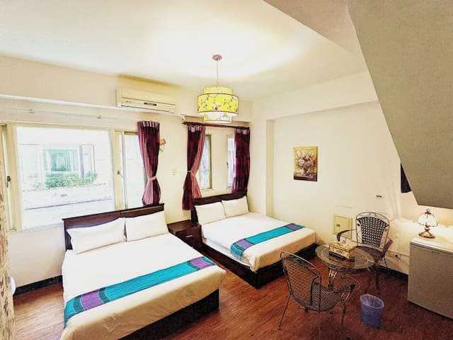 亞馨&奇雅居聯合民宿 l 近吉安慶修院-G201奇雅居家庭六人房(Family room)-1