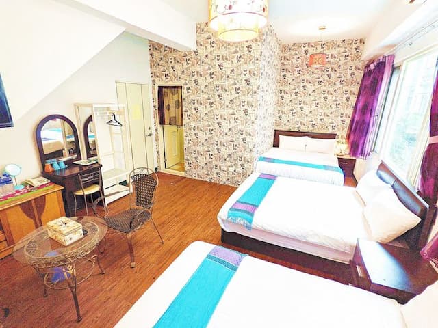 亞馨&奇雅居聯合民宿 l 近吉安慶修院-G201奇雅居家庭六人房(Family room)-4