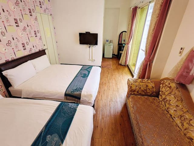 亞馨&奇雅居聯合民宿 l 近吉安慶修院-G301奇雅居溫馨四人房(Quad room)-2