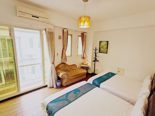 亞馨&奇雅居聯合民宿 l 近吉安慶修院-G301奇雅居溫馨四人房(Quad room)-1