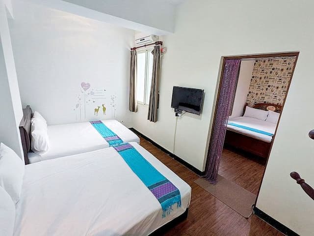 亞馨&奇雅居聯合民宿 l 近吉安慶修院-G302奇雅居家庭4+2連通房(Family room)-4