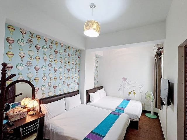 亞馨&奇雅居聯合民宿 l 近吉安慶修院-G302奇雅居家庭4+2連通房(Family room)-3