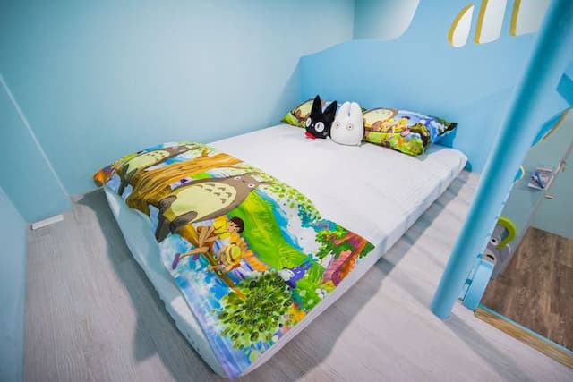 Lanyue Childlike Heart Family Homestay-Summer Memories Slide Quadruple Room-2