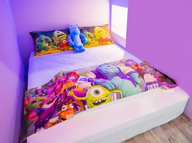 Lanyue Childlike Heart Family Homestay-Fright House Slide Quadruple Room-1