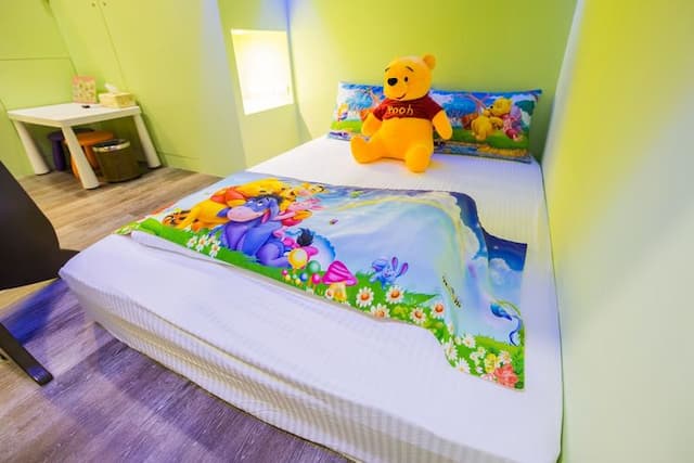 Lanyue Childlike Heart Family Homestay-Sweet Tree House Slide Quadruple Room-2