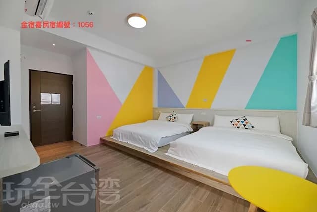Penghu Jinsuxi Homestay-203 Quadruple Room with Terrace-1