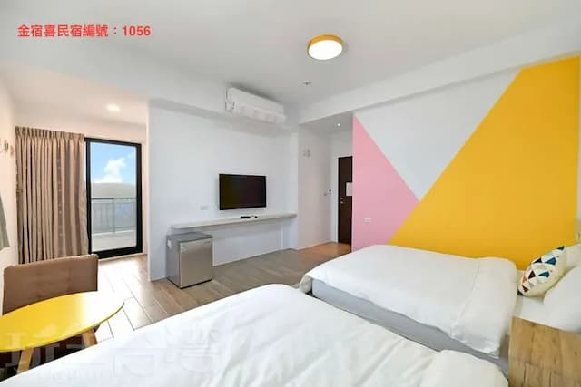 Penghu Jinsuxi Homestay-203 Quadruple Room with Terrace-2
