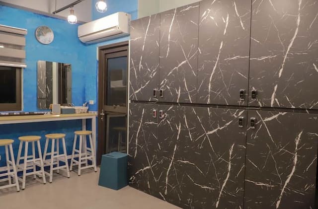 澎湖玩聚Biker背包民宿-藍色八人房 202 (雙人床位)-5