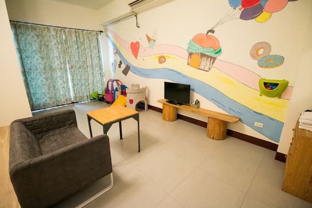 台東快樂海民宿-親子4人房-5