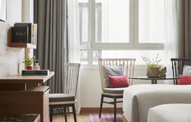 하얏트 센트릭 그란 비아 마드리드-룸, 싱글침대 2개-4