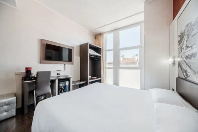 호텔 밀라노-디럭스 더블룸, 킹사이즈침대 1개, 앙스위트, 시내 전망-4