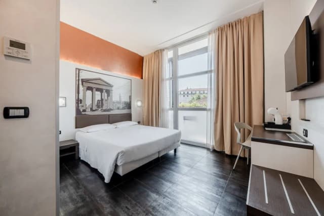 호텔 밀라노-디럭스 더블룸, 킹사이즈침대 1개, 앙스위트, 시내 전망-2