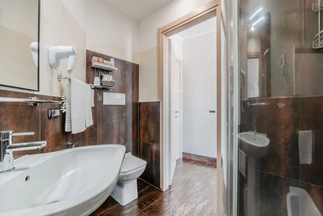 호텔 밀라노-디럭스 더블룸, 킹사이즈침대 1개, 앙스위트, 시내 전망-9