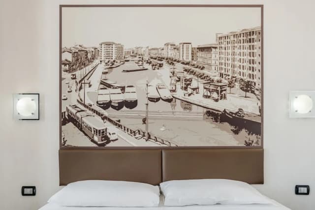 호텔 밀라노-디럭스 더블룸, 킹사이즈침대 1개, 앙스위트, 시내 전망-6