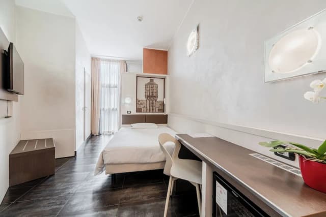 호텔 밀라노-슈피리어 싱글룸 (French Bed)-6