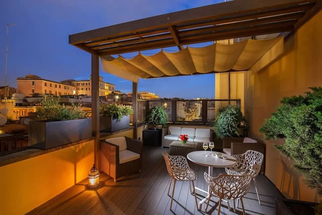 Monti Palace Hotel-Studio Suite, Terrace-1