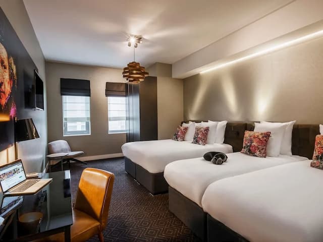 メルキュール ホテル アムステルダム スローテルダイク ステーション-ファミリー ルーム ベッド (複数台) (Classic)-1