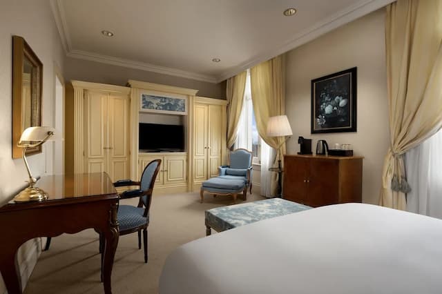 InterContinental Amstel Amsterdam by IHG-尊荣客房, 1 张特大床, 河景-2