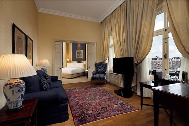 InterContinental Amstel Amsterdam by IHG-套房, 1 间卧室, 河景-5