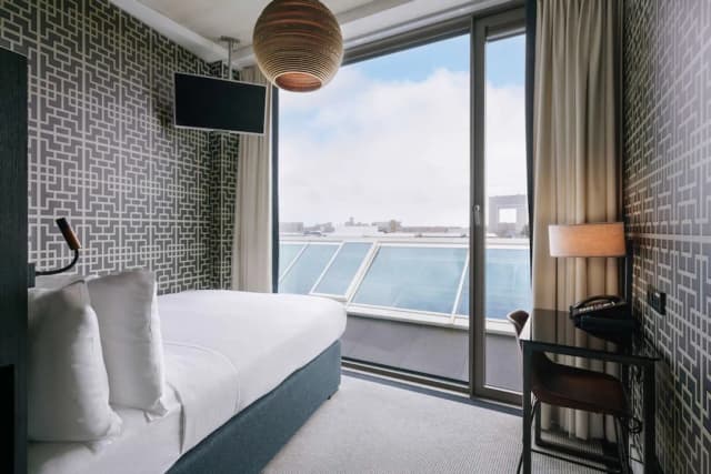 ダブルツリー バイ ヒルトン ホテル アムステルダム - NDSM ワーフ-ルーム ダブルベッド 1 台 禁煙-5