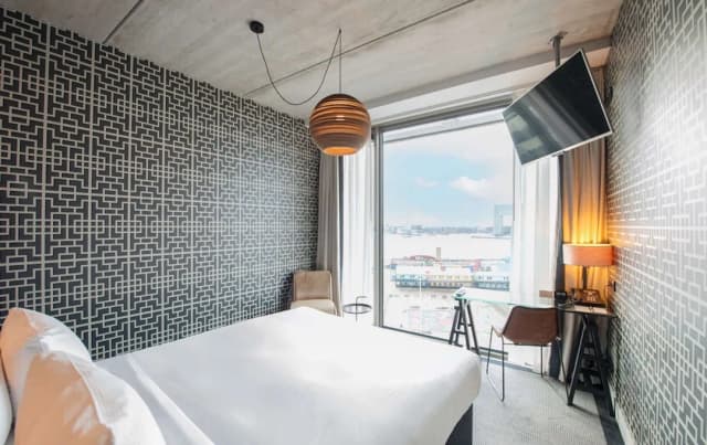 ダブルツリー バイ ヒルトン ホテル アムステルダム - NDSM ワーフ-ルーム クイーンベッド 1 台 禁煙 (Water View)-4