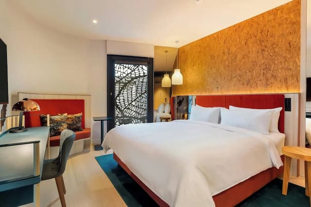 Renaissance Amsterdam Hotel-客房, 1 张特大床-10