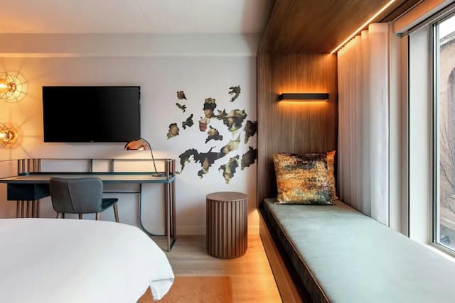 Renaissance Amsterdam Hotel-华丽客房, 1 张特大床-4