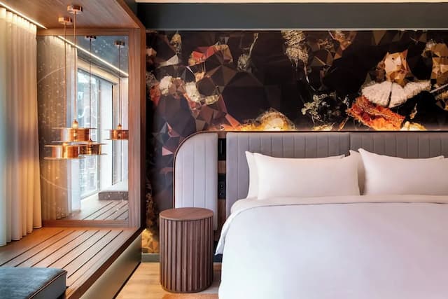 Renaissance Amsterdam Hotel-华丽客房, 1 张特大床-2