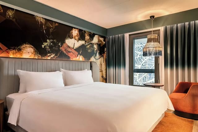 Renaissance Amsterdam Hotel-俱乐部客房, 1 张特大床-1