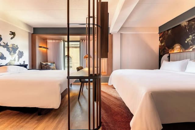 Renaissance Amsterdam Hotel-家庭房, 1 张特大床和 1 张沙发床-13