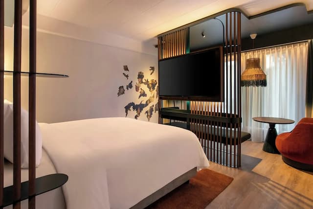 Renaissance Amsterdam Hotel-客房, 1 张特大床-3