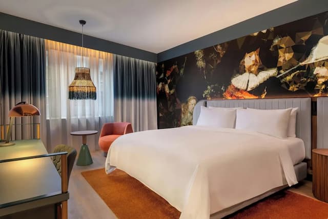 Renaissance Amsterdam Hotel-客房, 1 张特大床-4