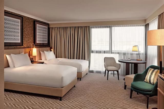 Hilton Vienna Park-Panoramic Room, 2 Twin Beds, Corner-6