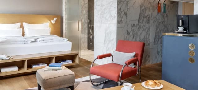 더 게스트하우스 비엔나-디럭스룸 (Opera View)-15