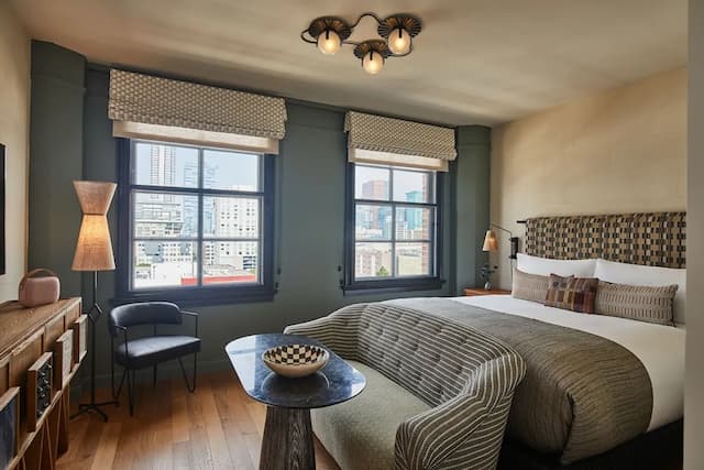 ダウンタウン ロサンゼルス プロパー ホテル メンバー オブ デザイン ホテルズ-プレミア ルーム キングベッド 1 台 (View)-1