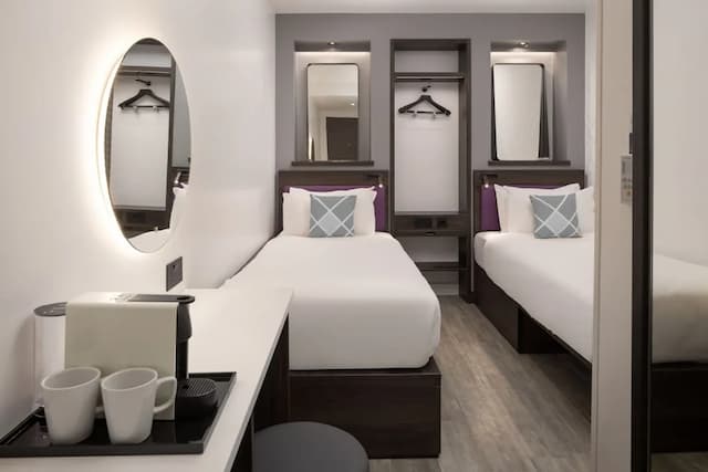 Four Points Flex by Sheraton London Shoreditch East-Room, 2 Twin Beds-2