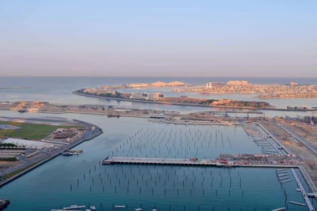 두바이 메리어트 하버 호텔 & 스위트-슈피리어 스위트, 침실 2개, 흡연, 발코니 (View)-7