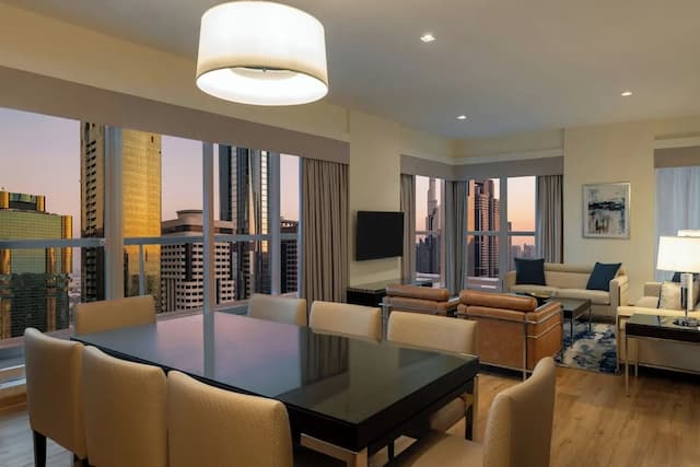 Four Points by Sheraton Sheikh Zayed Road, Dubai-套房, 2 间卧室, 无烟房-11