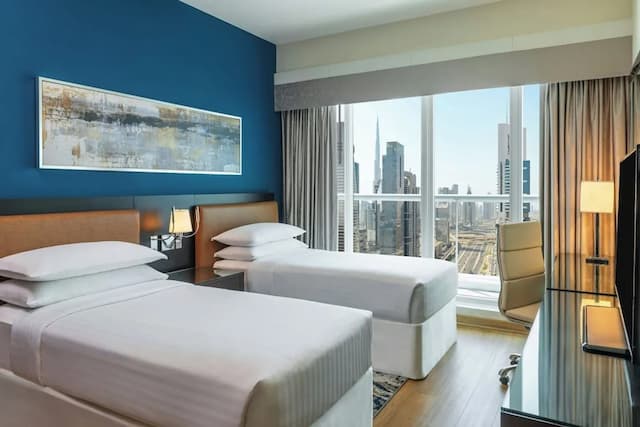 Four Points by Sheraton Sheikh Zayed Road, Dubai-套房, 3 间卧室, 无烟房, 阳台-12
