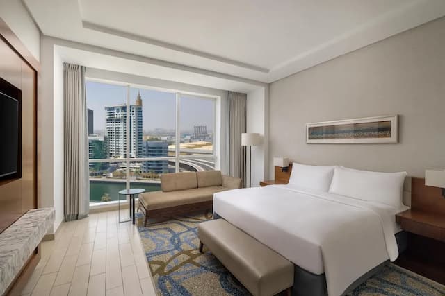 ダブルツリー・バイ・ヒルトン・ドバイ - ジュメイラ ビーチ-King ファミリー スイート 1 ベッドルーム バルコニー-4