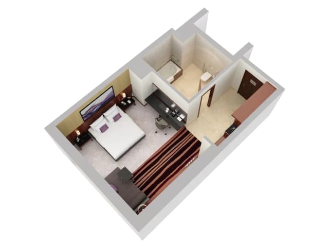 Flora Al Barsha Hotel at the Mall-经典客房-7