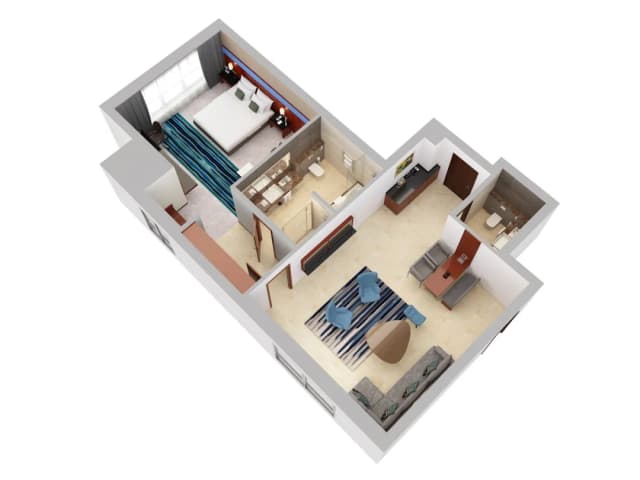 Flora Al Barsha Hotel at the Mall-行政套房-7