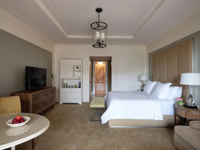 포시즌스 리조트 두바이 앳 주메이라 비치-디럭스룸, 킹사이즈침대 1개, 시내 전망-7