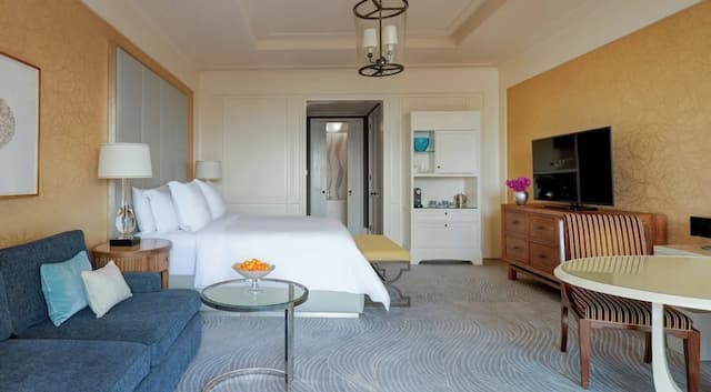 포시즌스 리조트 두바이 앳 주메이라 비치-프리미엄룸, 킹사이즈침대 1개 (Dubai Skyline)-6